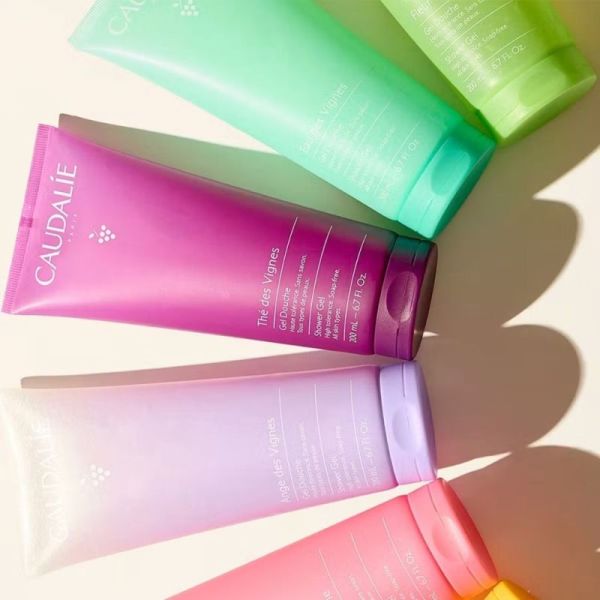 Caudalie Gel Douche Rose de Vigne 200 ml - Nettoyance douce et parfumée