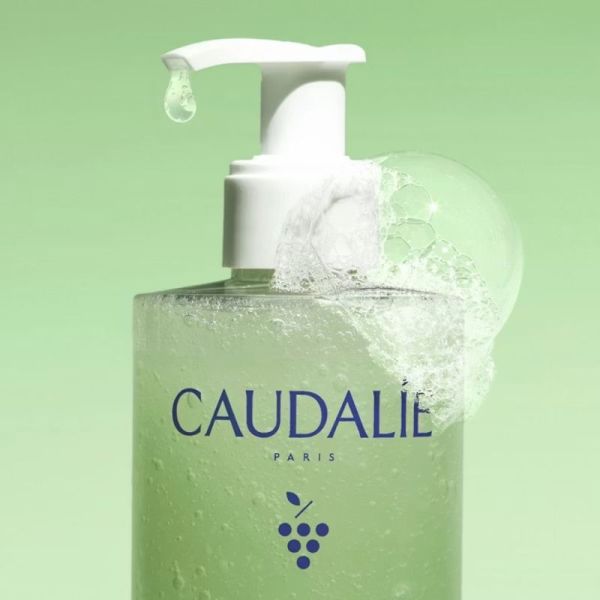 Caudalie Vinopure Gelée Nettoyante à l'Acide Salicylique Purifiante 385ml – Pureté et fraîcheur