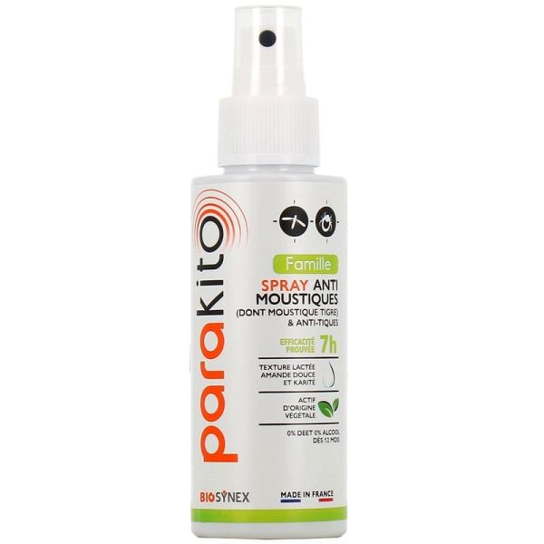 Parakito Spray Anti-Moustiques Famille - 75ml