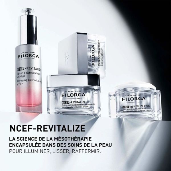 Filorga NCEF-REVITALIZE Sérum Polyrevitalisant Anti-Âge 50ml – Soin visage lissant et illuminateur