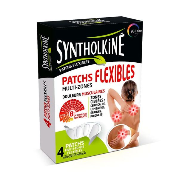 Syntholkiné Patch Flexible - 4 Patchs
