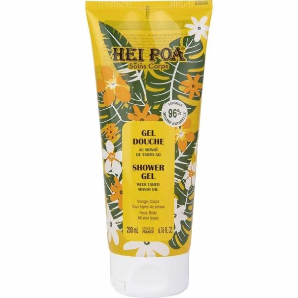 Hei Poa Gel Douche au Monoï de Tahiti AO - 200ml