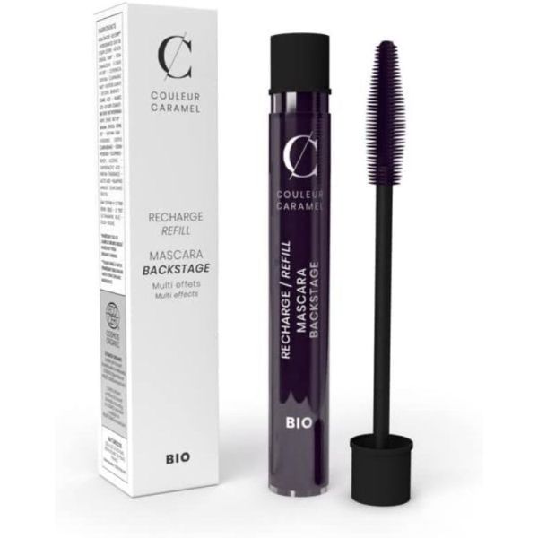 Couleur Caramel Recharge Mascara Backstage Bio N°33 Aubergine