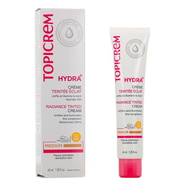 Topicrem Hydra+ Crème Teintée Eclat - Médium - 40ml