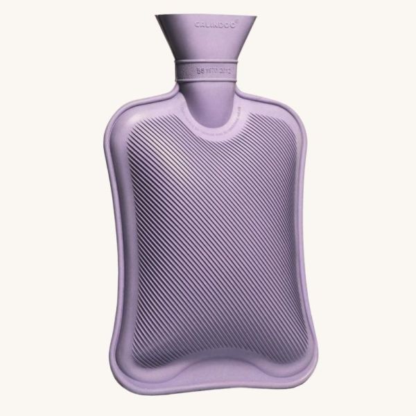 Calindoo Bouillotte Sans Housse Parme 2L - Confort et chaleur apaisante