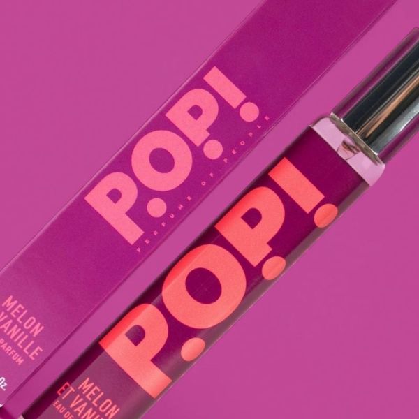 P.O.P ! Eau de Parfum Melon et Vanille 30 ml - Fragrance hespéridée et fruitée