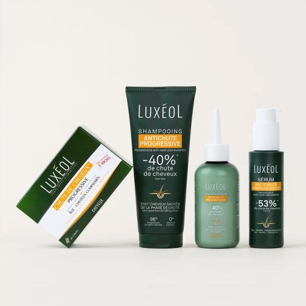 Luxéol Sérum Antichute Progressive - 50ml - Réduit la chute, renforce et redensifie la chevelure