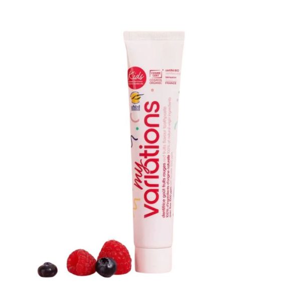 MyVariations Dentifrice Enfant Bio Goût Fruits Rouges - 60ml