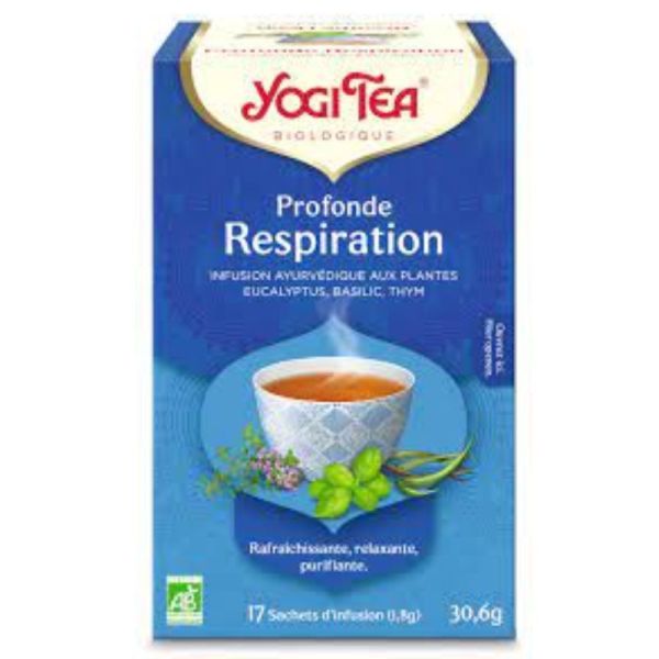 Yogi Tea Infusion Profonde Respiration Bio - 17 sachets