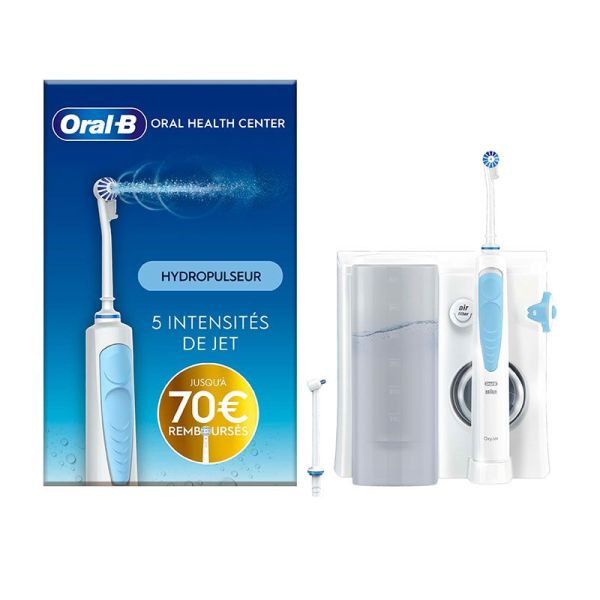 Oral-B Oxyjet Hydropulseur - 2 Modes de Nettoyage