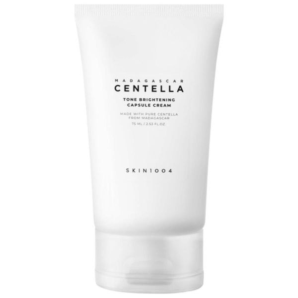 SKIN1004 Madagascar Centella Tone Brightening Capsule Cream 75 ml - Hydratation, éclat et soin apaisant anti-taches