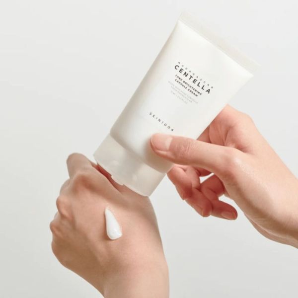 SKIN1004 Madagascar Centella Tone Brightening Capsule Cream 75 ml - Hydratation, éclat et soin apaisant anti-taches