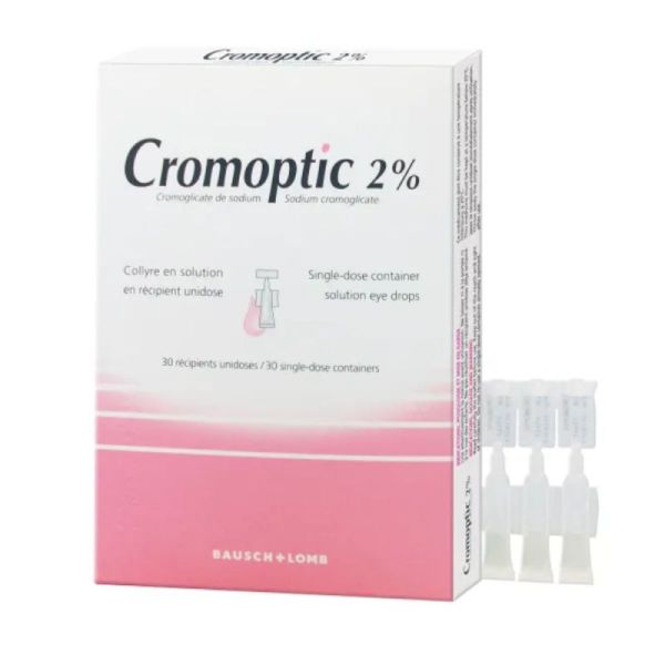 Cromoptic 2 % collyre 30 unidoses