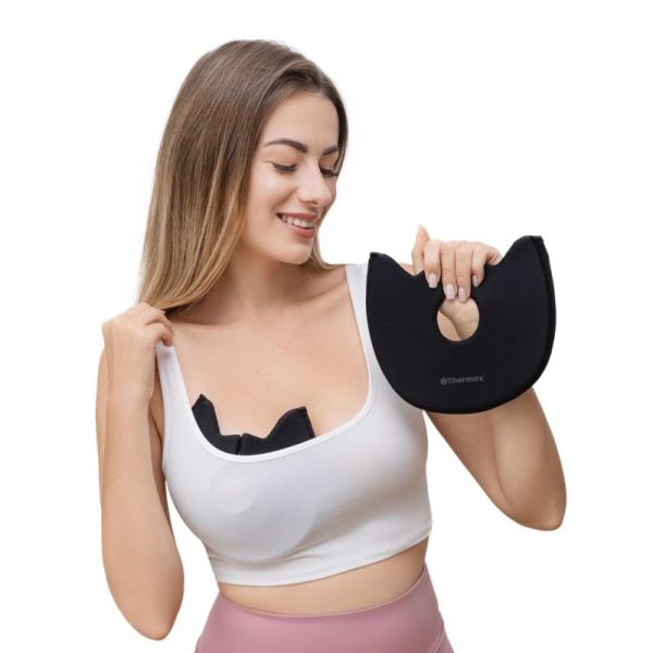 IceThermax Breast Pads Coussinets Mammaires Thermo-Thérapeutique Noir - 2 Pads