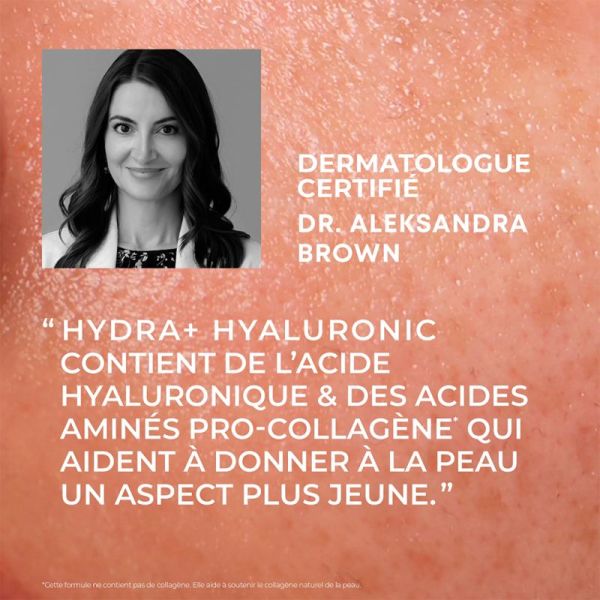 RoC Hydra+ Hyaluronic Crème Jour et Nuit Repulpante Intense 50ml – Hydratation 72h anti-âge