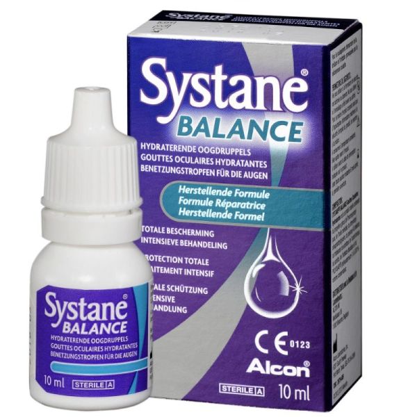 Alcon Systane Balance Gouttes Oculaires Lubrifiantes 10ml