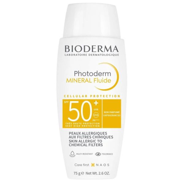 Bioderma Photoderm Mineral Fluide SPF50 75g