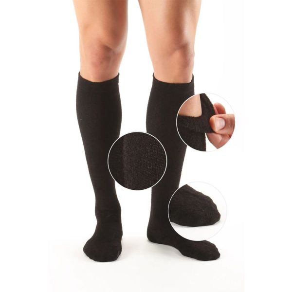 Thuasne Venoflex Soft & Care Chaussettes de Contention Classe 2 Court – Douceur et peaux sensibles