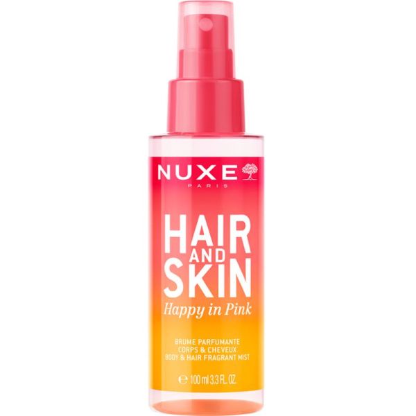 Nuxe Brume Hair and Skin - 100ml - Senteur : Happy in Pink - Parfum léger pour corps et cheveux
