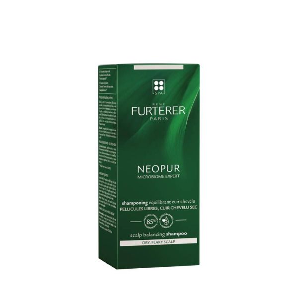 René Furterer Neopur Shampoing Antipelliculaire Pellicules Sèches - 150 ml - Équilibre du Microbiome