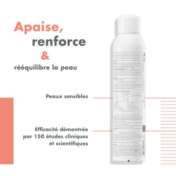 Avène Eau Thermale Spray - 300 ml - Apaisement immédiat des peaux sensibles