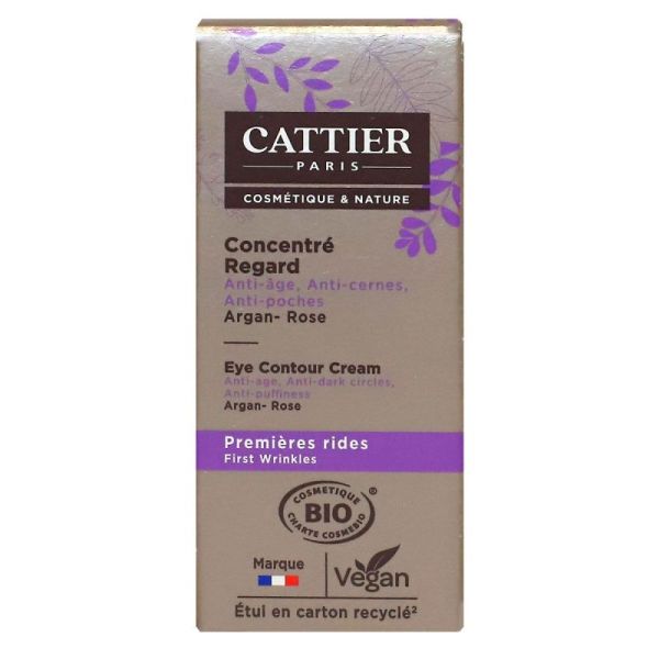 Cattier Éclat de Rose Concentré Regard 15 ml