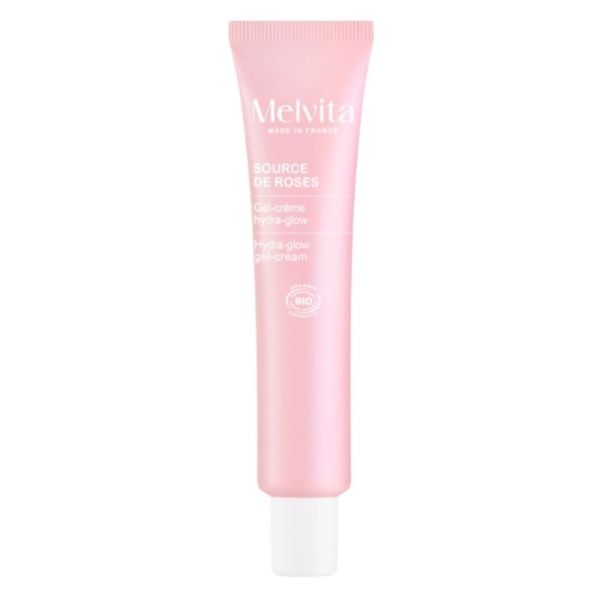 Melvita Source de Roses Gel-Crème Hydra Glow Bio Tous Hydratation & Éclat - 40ml