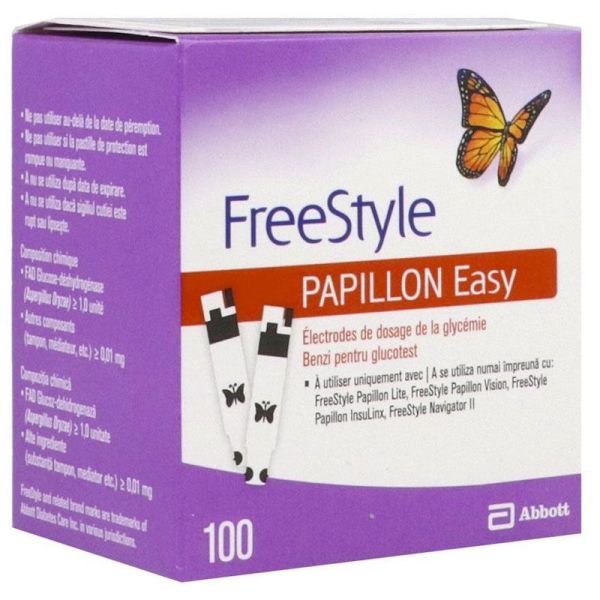  Freestyle Papillon Easy - 100 bandelettes