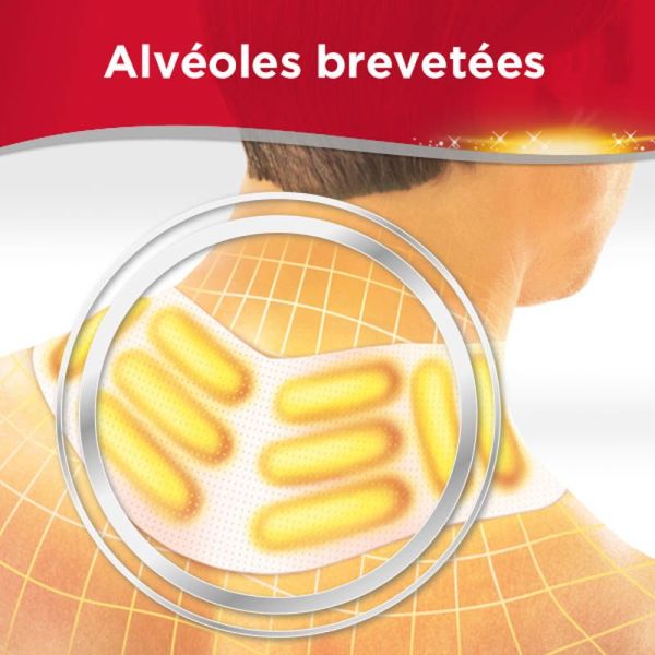 Thermacare Patch Auto-Chauffant Nuque - 6 Patchs - Soulage la nuque et les cervicales