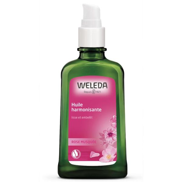 Weleda Huile Harmonisante à la Rose Musquée 100ml – Fermeté, éclat et régénération
