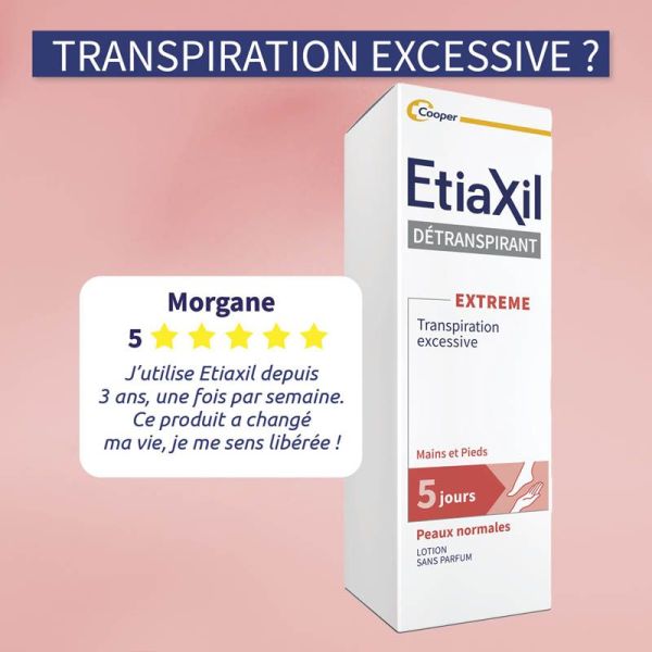 Etiaxil Détranspirant Pieds Peaux Normales Lotion - 100ml