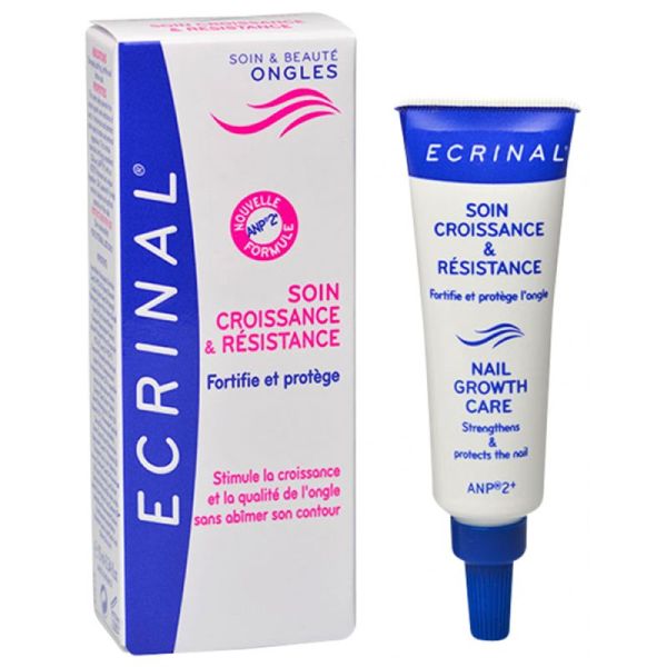 Ecrinal Soin Croissance & Résistance - 10 ml - Fortifie, protège et stimule la pousse des ongles