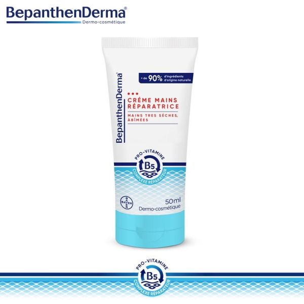 Bayer BepanthenDerma Crème Mains Réparatrice - 50ml