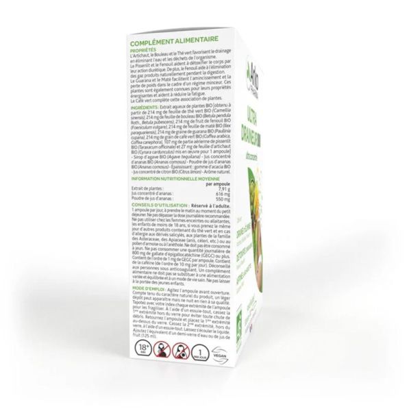 Arkopharma Arkofluides Ultra Draineur Bio - 30 Ampoules
