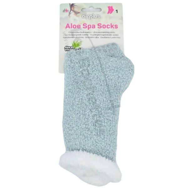 AirPlus Aloe Spa Socks Chaussettes Hydratantes Vert Menthe - 39-42