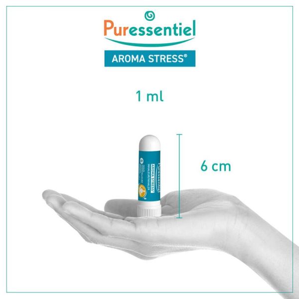 Puressentiel Aroma Stress Inhaleur aux 5 Huiles Essentielles - 1ml