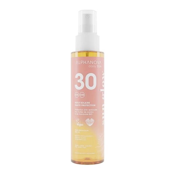 Alphanova Huile Solaire Haute Protection SPF30 - 150ml