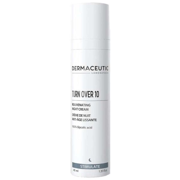 Dermaceutic Turn Over 10 - 40 ml - Crème de nuit lissante à l’acide glycolique