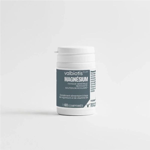 Valbiotis Plus® Magnésium Fatigue, Nervosité & Soutien Articulaire - 60 Gélules