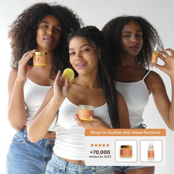 Curculia Sérum Anti-Imperfections 3 En 1 30ml – Éclat et correction