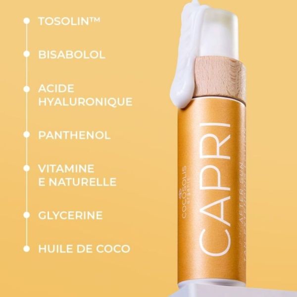 Cocosolis Capri After Sun Tan-Extending Lotion 100 ml – prolonge et apaise le bronzage