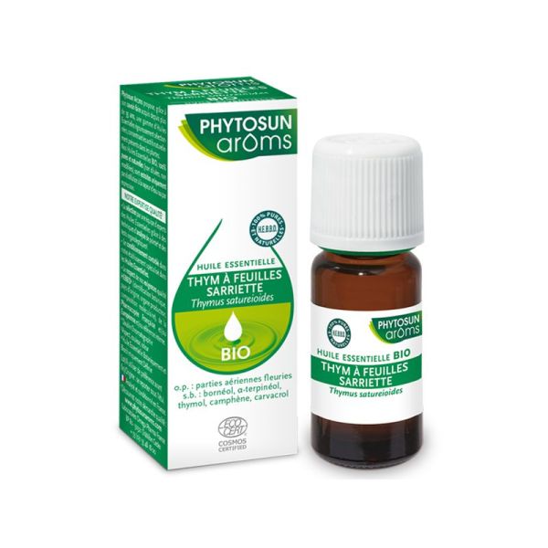 Phytosun Arôms Huile essentielle Thym à feuilles sarriette Bio - 10ml