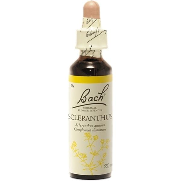 Fleurs de Bach Scleranthus 20ml – Détermination et choix sereins