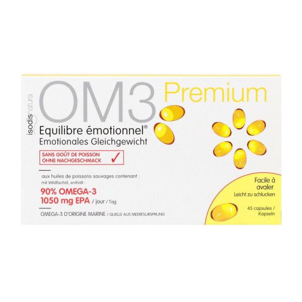 OM3 Premium Compl. Alimentaire 45 capsules