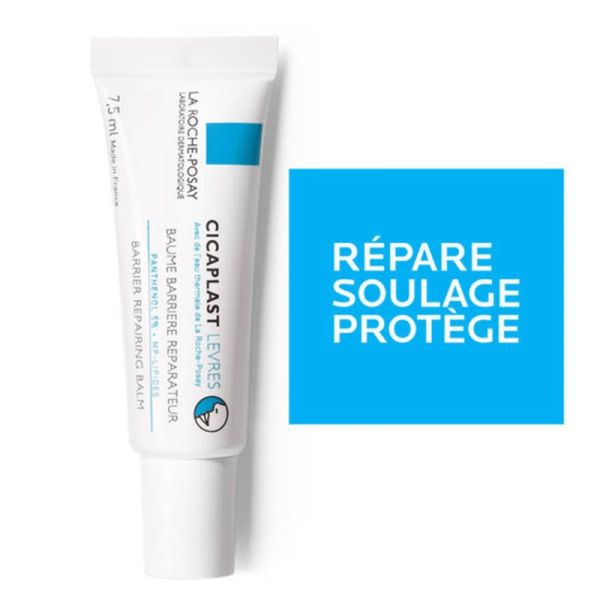 La Roche-Posay Cicaplast Lèvres Baume Barrière Réparateur 7,5ml – Apaisement et protection