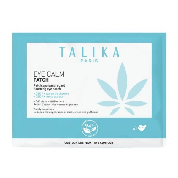 Talika Eye Calm Patch Apaisant Regard au CBD - 1 Paire