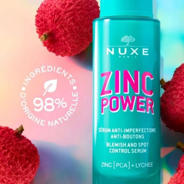 Nuxe Zinc Power Duo Anti-Imperfections - sérum et fluide matifiant offert