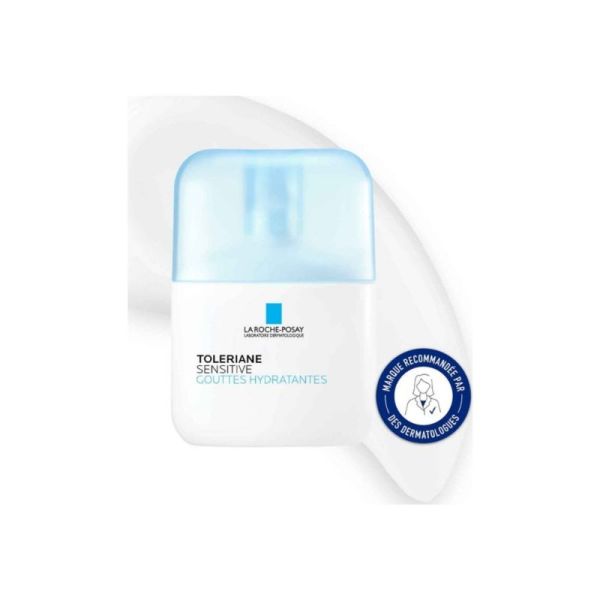 La Roche-Posay Toleriane Sensitive Gouttes Hydratantes 50 ml - Hydratation intense et effet apaisant