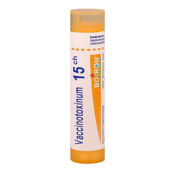 Vaccinotoxinum tube granules 15CH