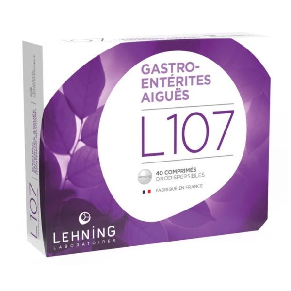 Lehning L107 - 40 Comprimés Orodispersibles